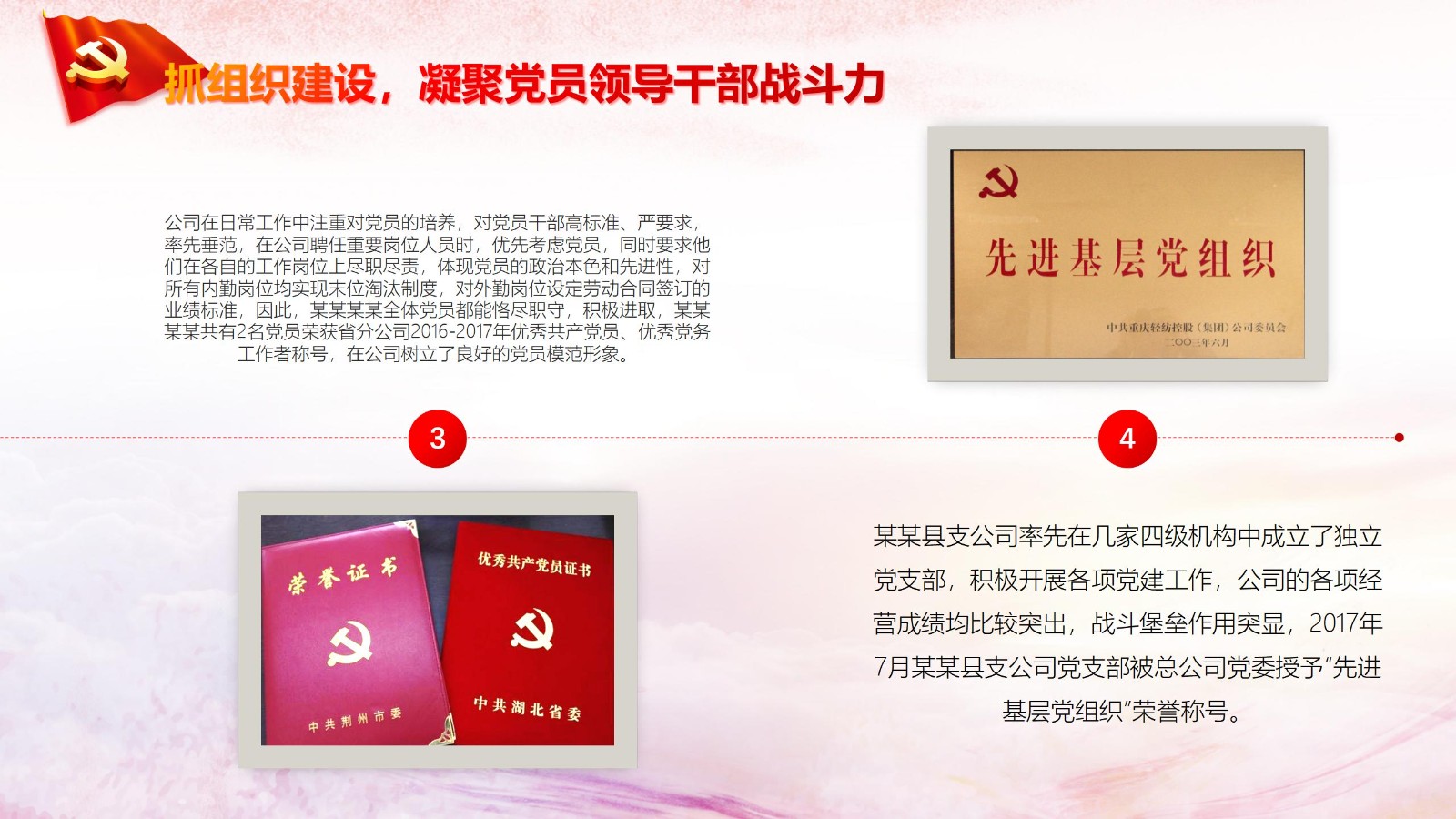 党政机关年终党建全面工作进展PPT10
