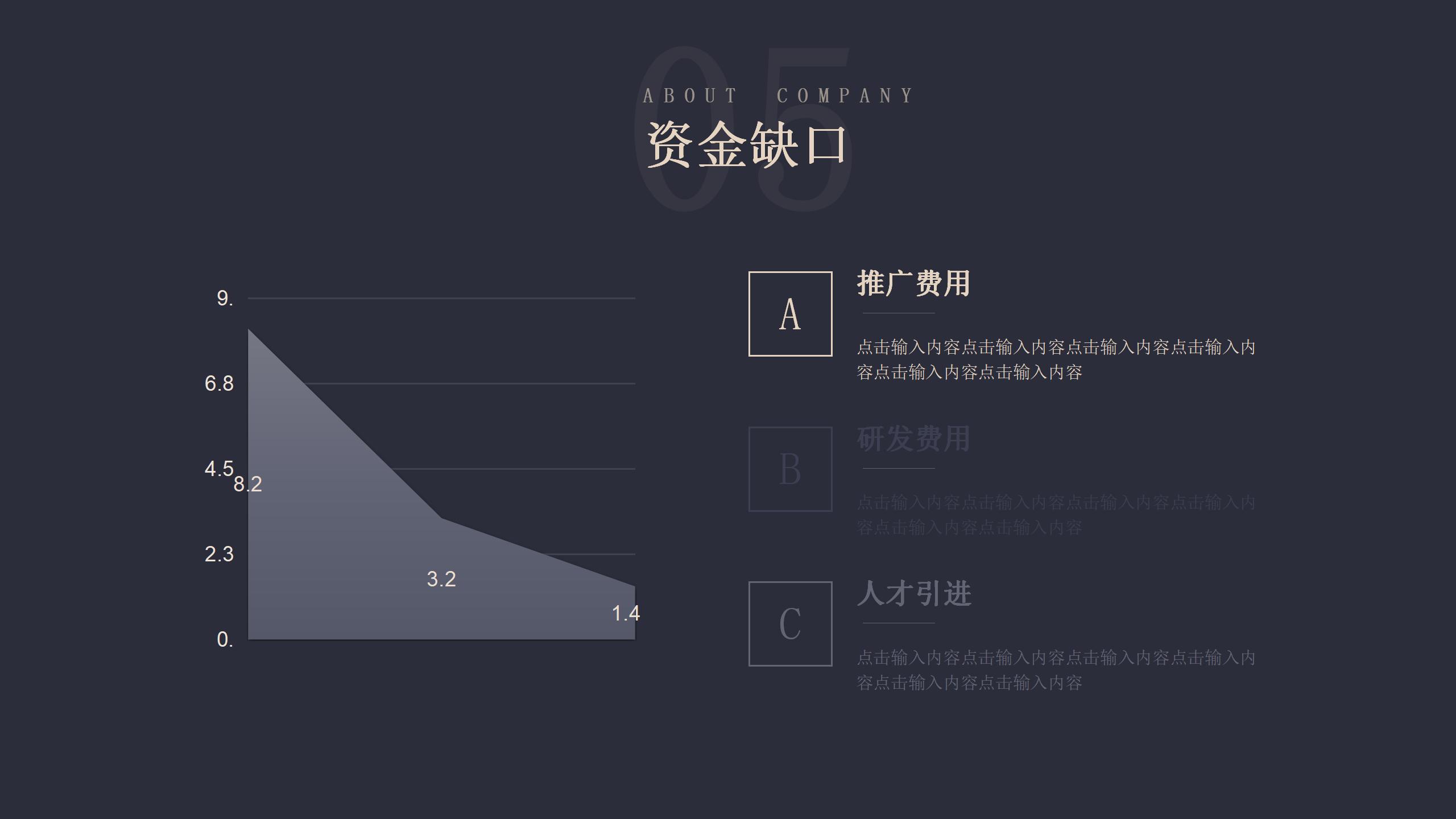 黑色调商业融资计划PPT模板31