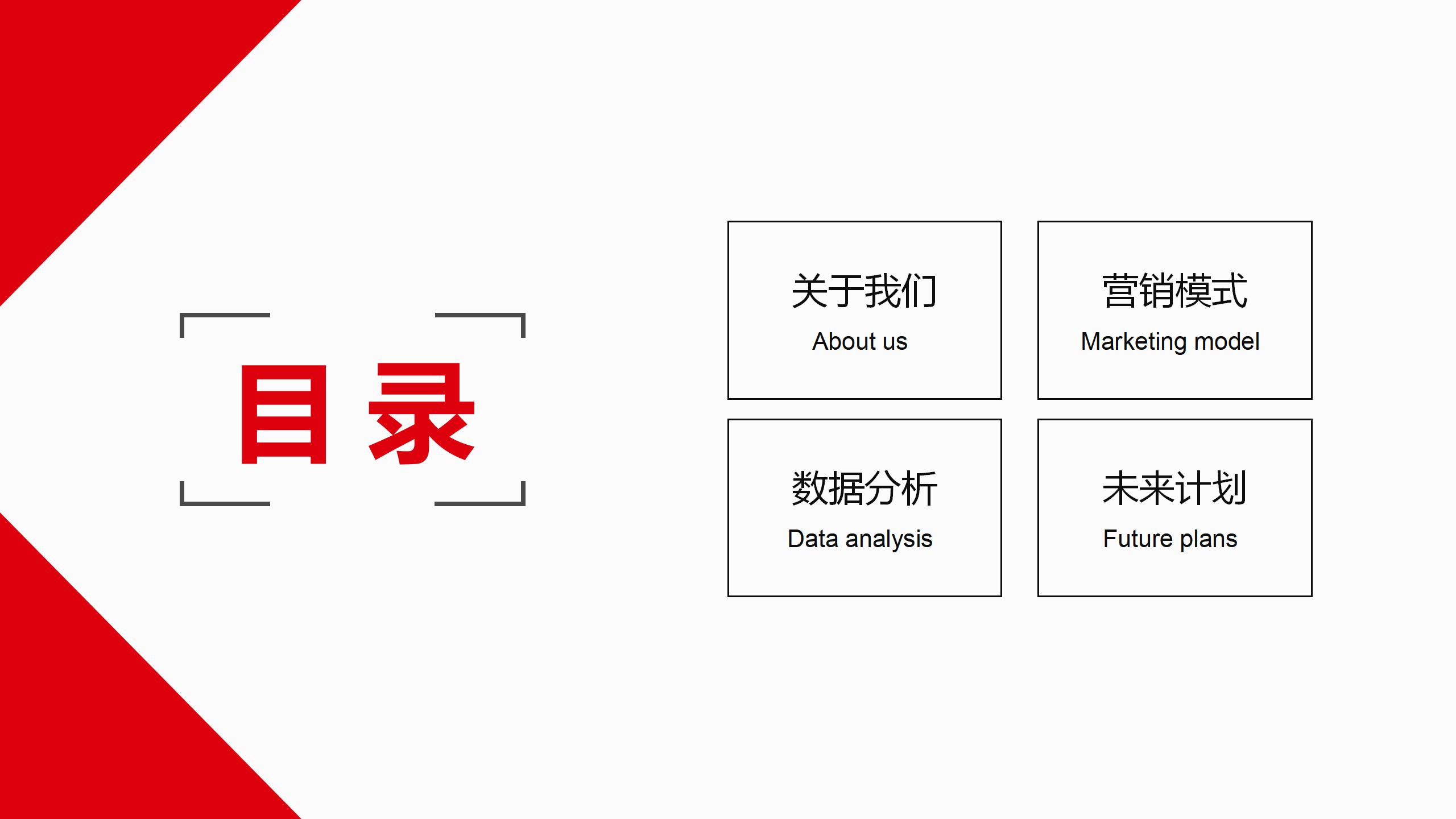 汽车行业简约工作汇报计划PPT模板2