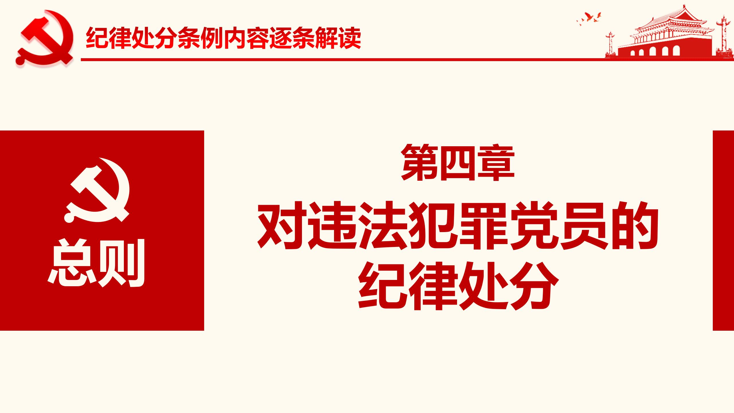 纪律处分条例详解与案例分析PPT44