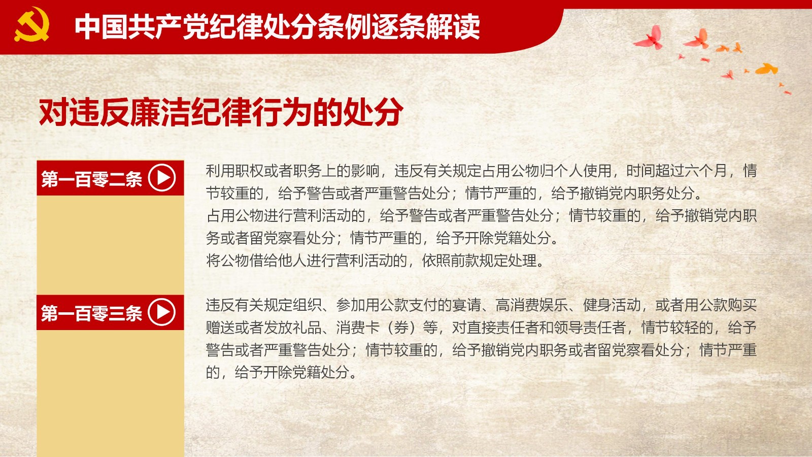 纪律处分条例-1：关键条款解读与应用PPT84