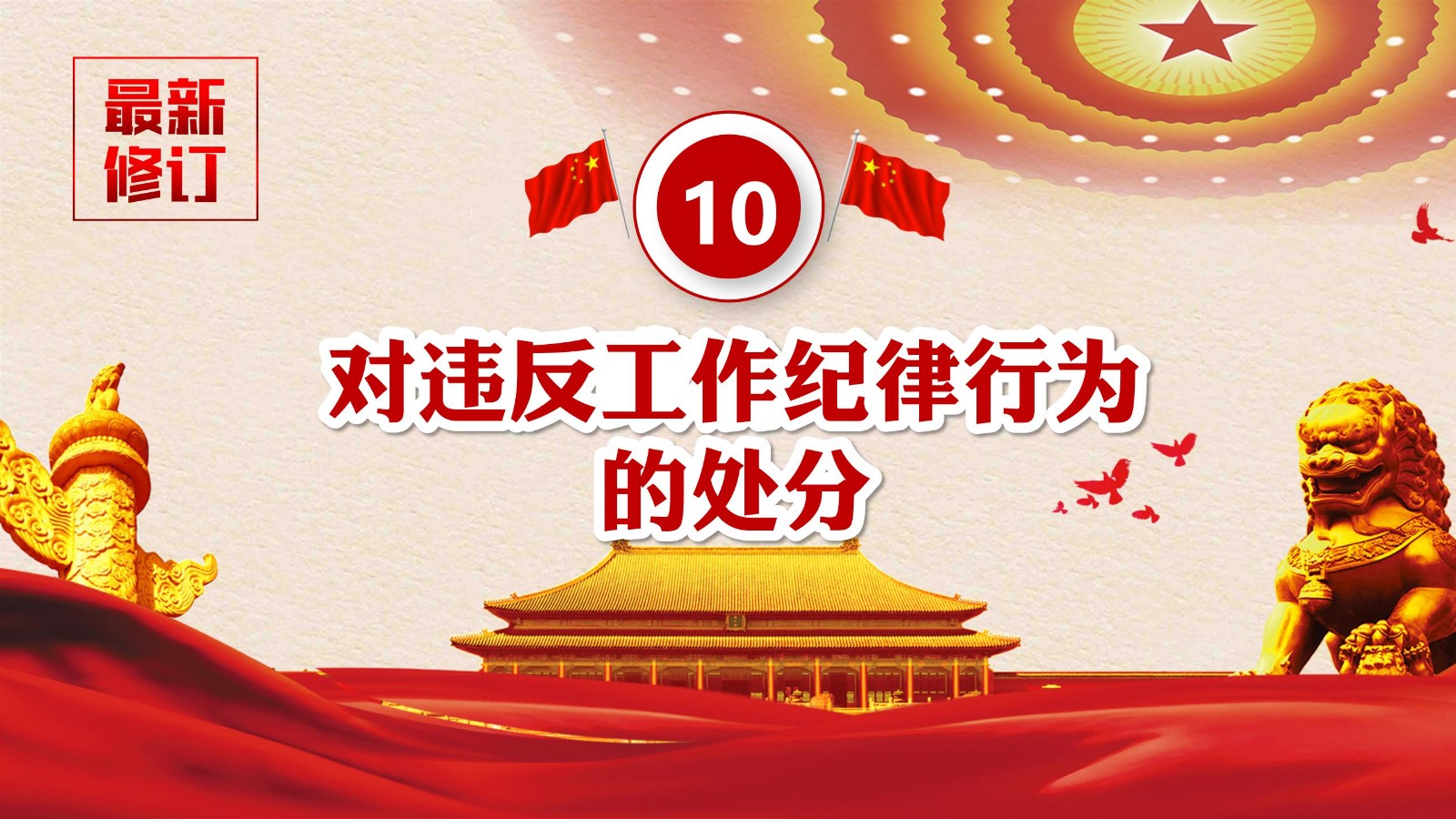 纪律处分条例-3：案例分析与实务操作PPT70