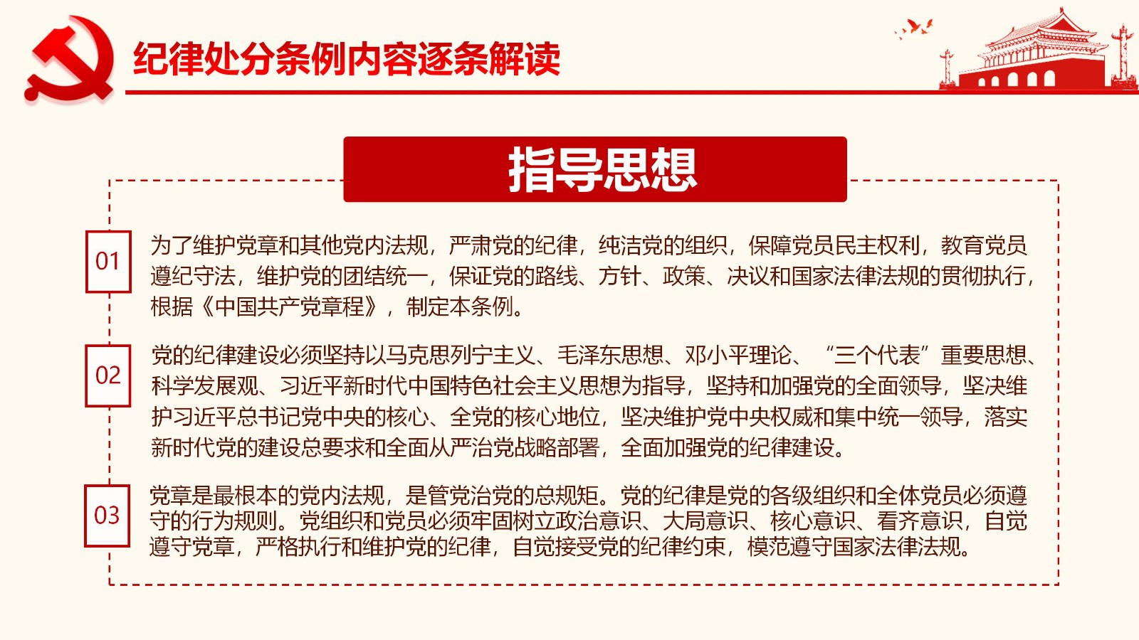 纪律处分条例详解与案例分析PPT29
