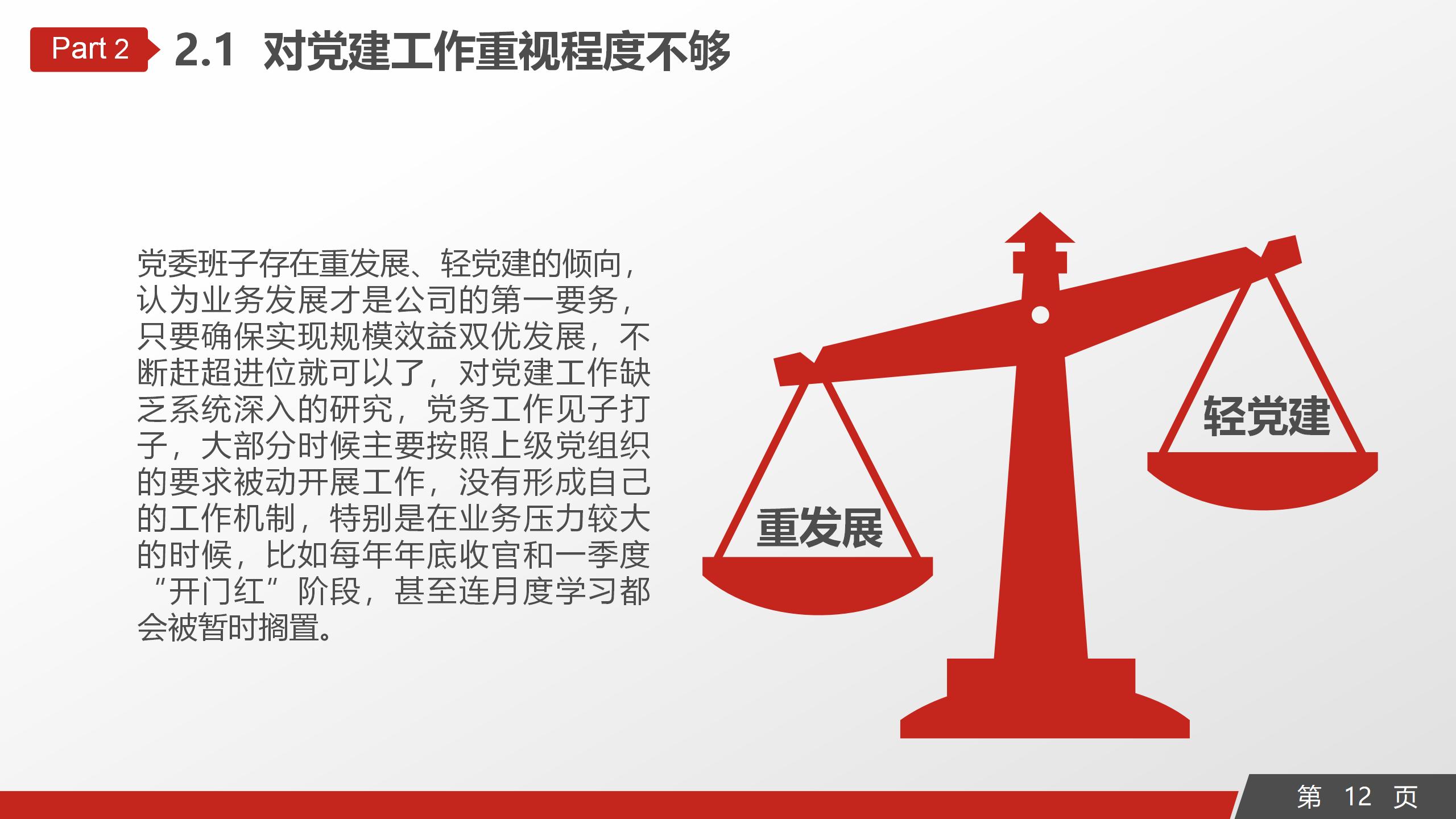 政府党政工作全年总结通用PPT模板12