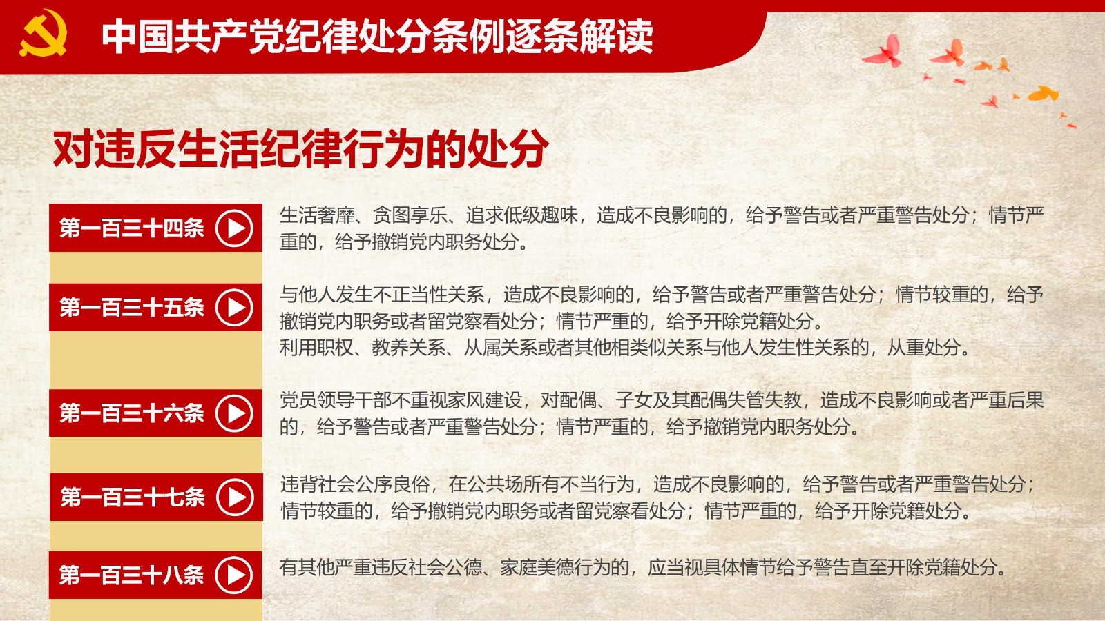 纪律处分条例-1：关键条款解读与应用PPT99