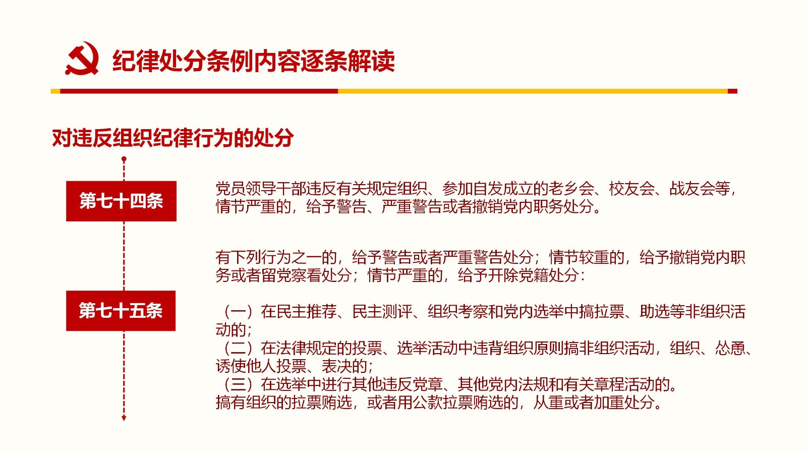 纪律处分条例PPT68