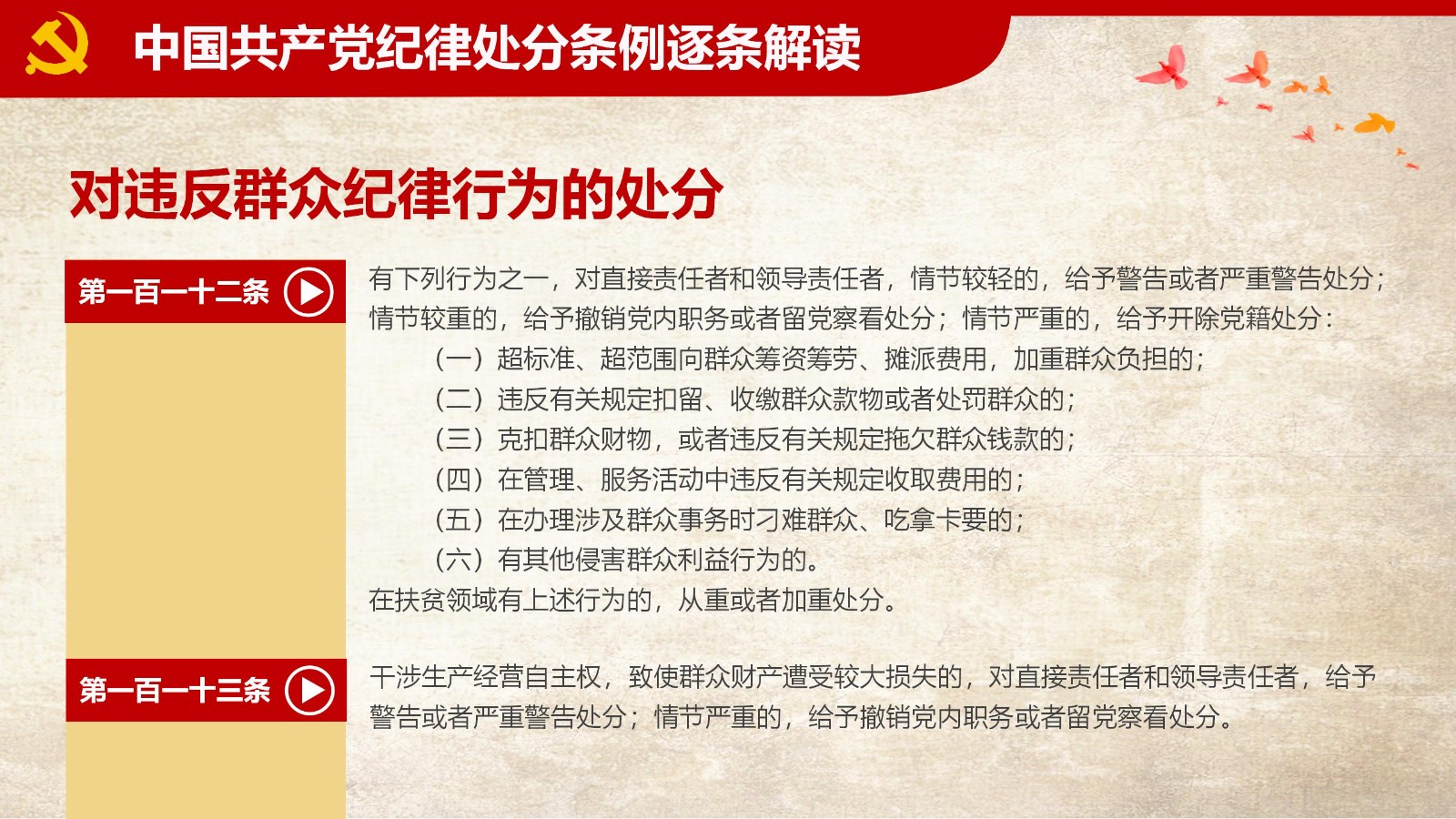 纪律处分条例-1：关键条款解读与应用PPT89
