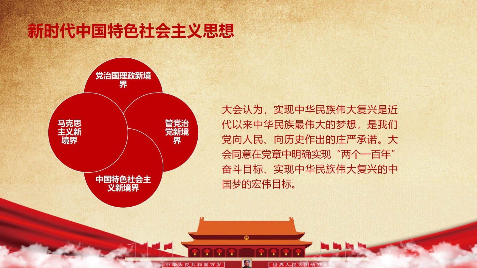 践行合格党员标准PPT模板5