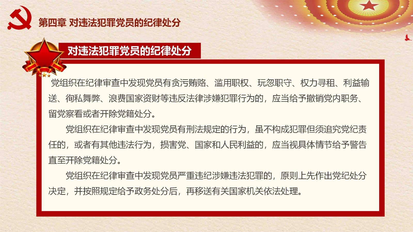 纪律处分条例-3：案例分析与实务操作PPT21
