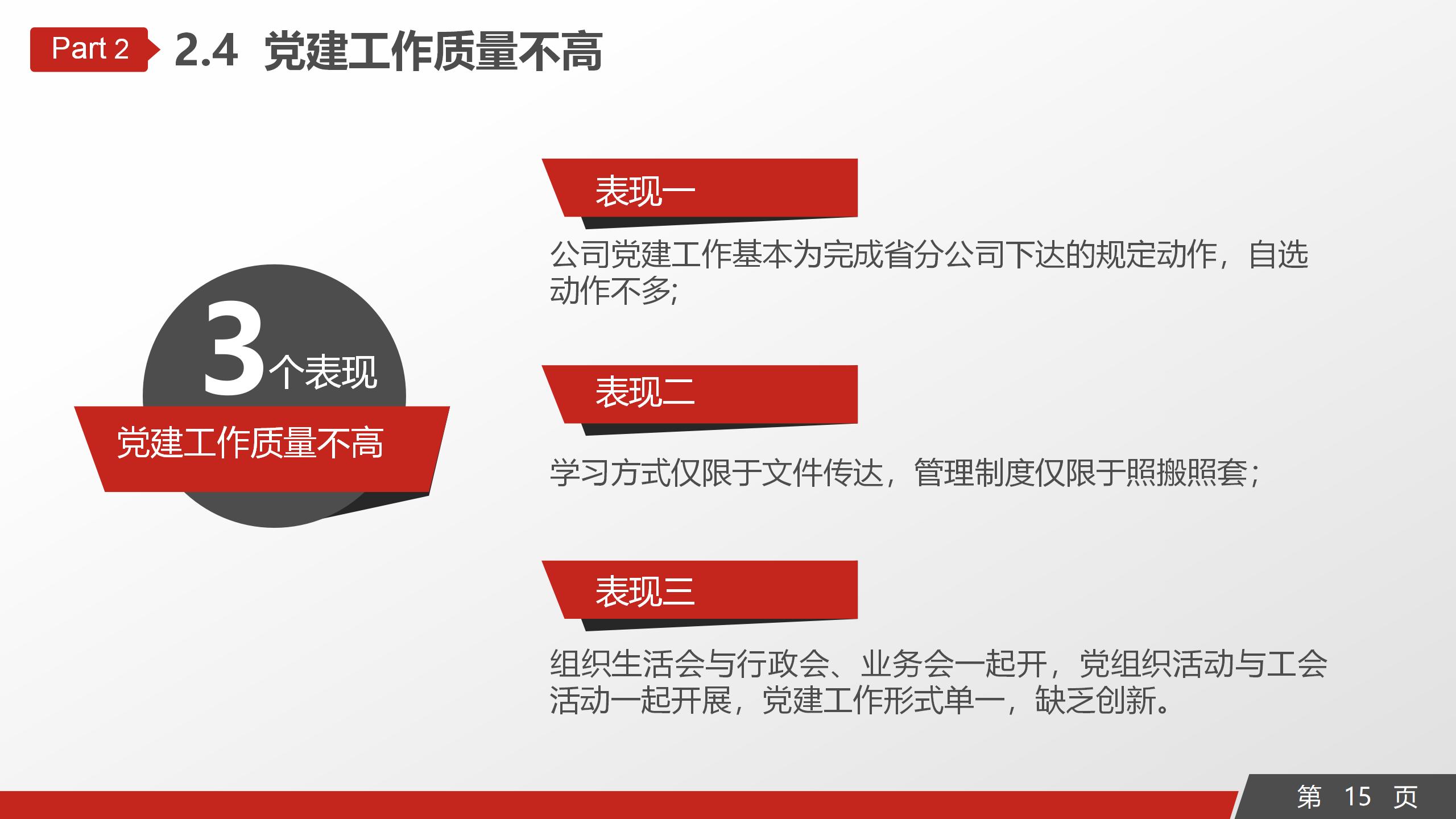 政府党政工作全年总结通用PPT模板15