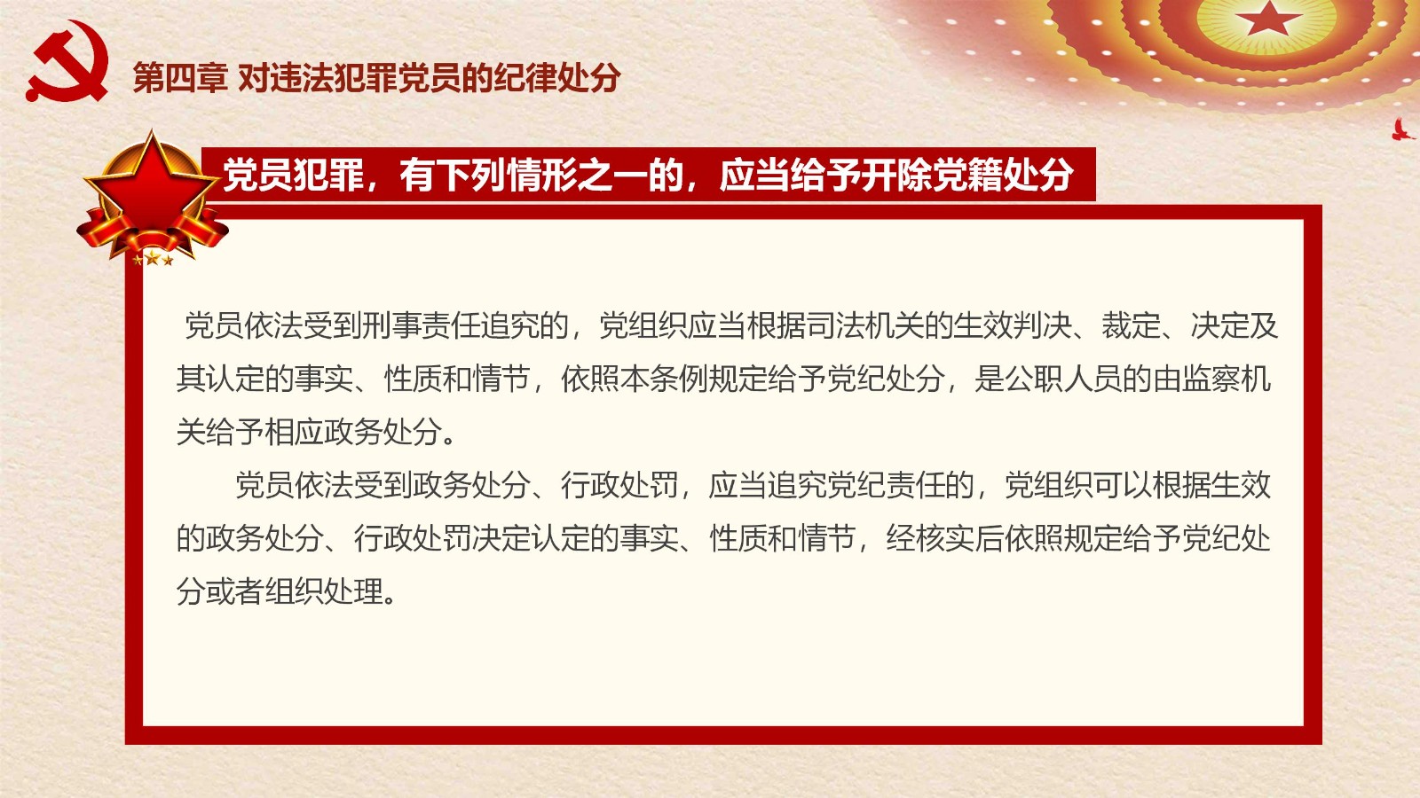 纪律处分条例-3：案例分析与实务操作PPT24