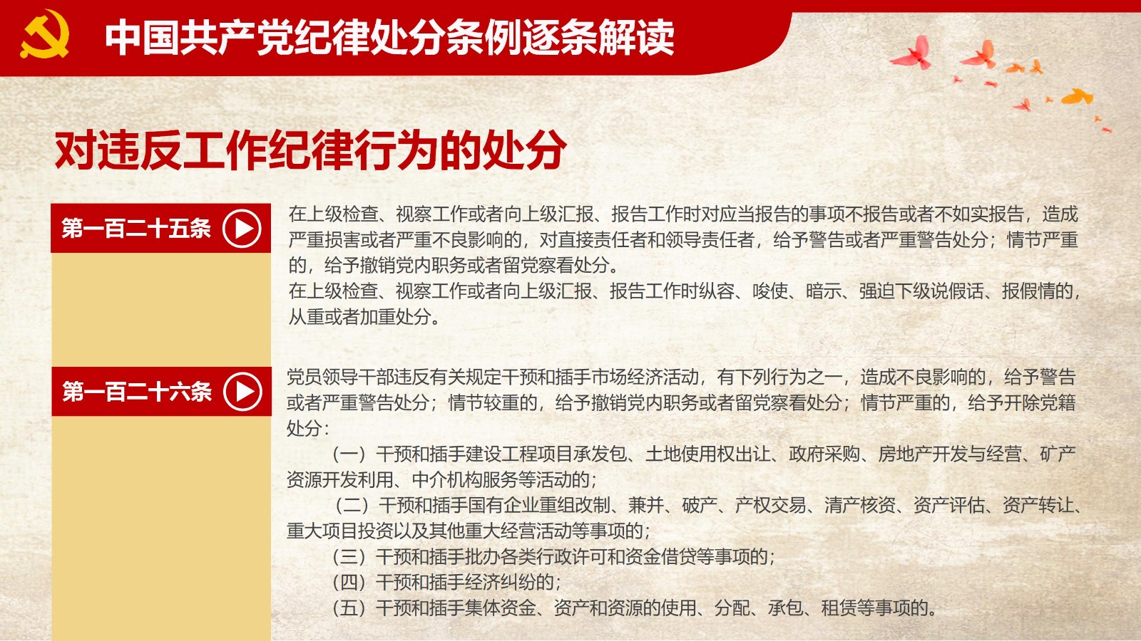 纪律处分条例-1：关键条款解读与应用PPT95