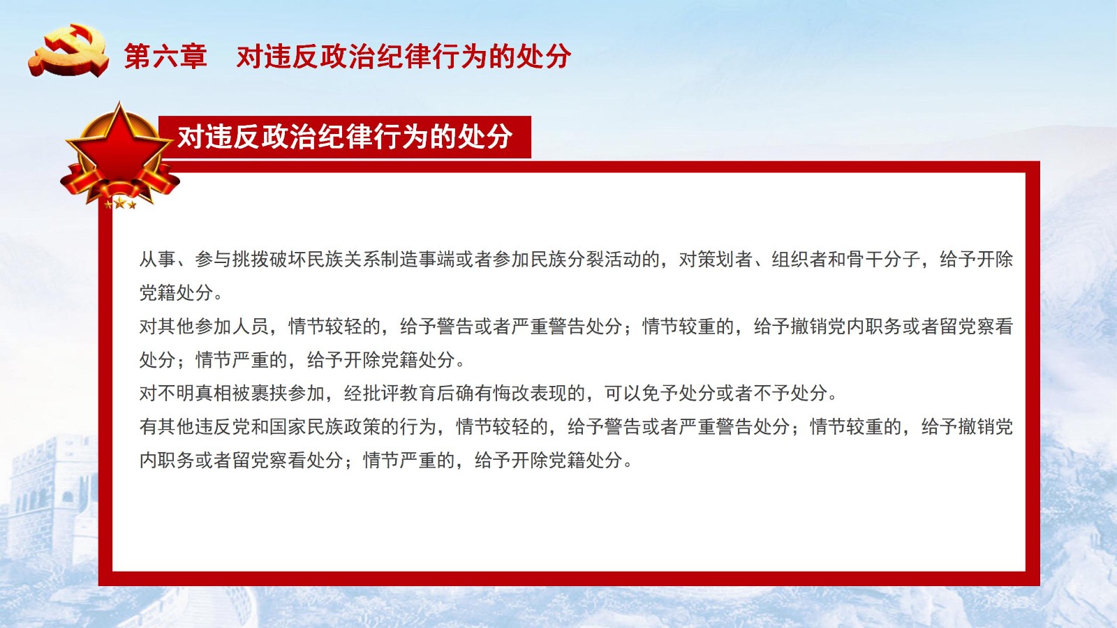 纪律处分条例-5：执行难点与解决方案PPT41