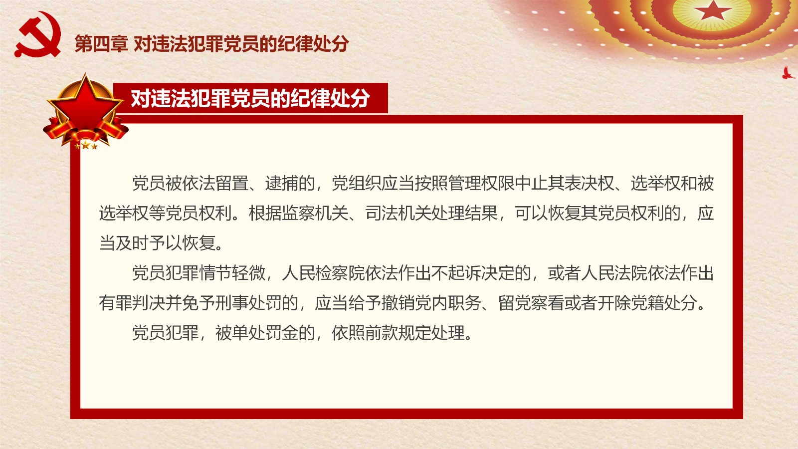 纪律处分条例-3：案例分析与实务操作PPT22