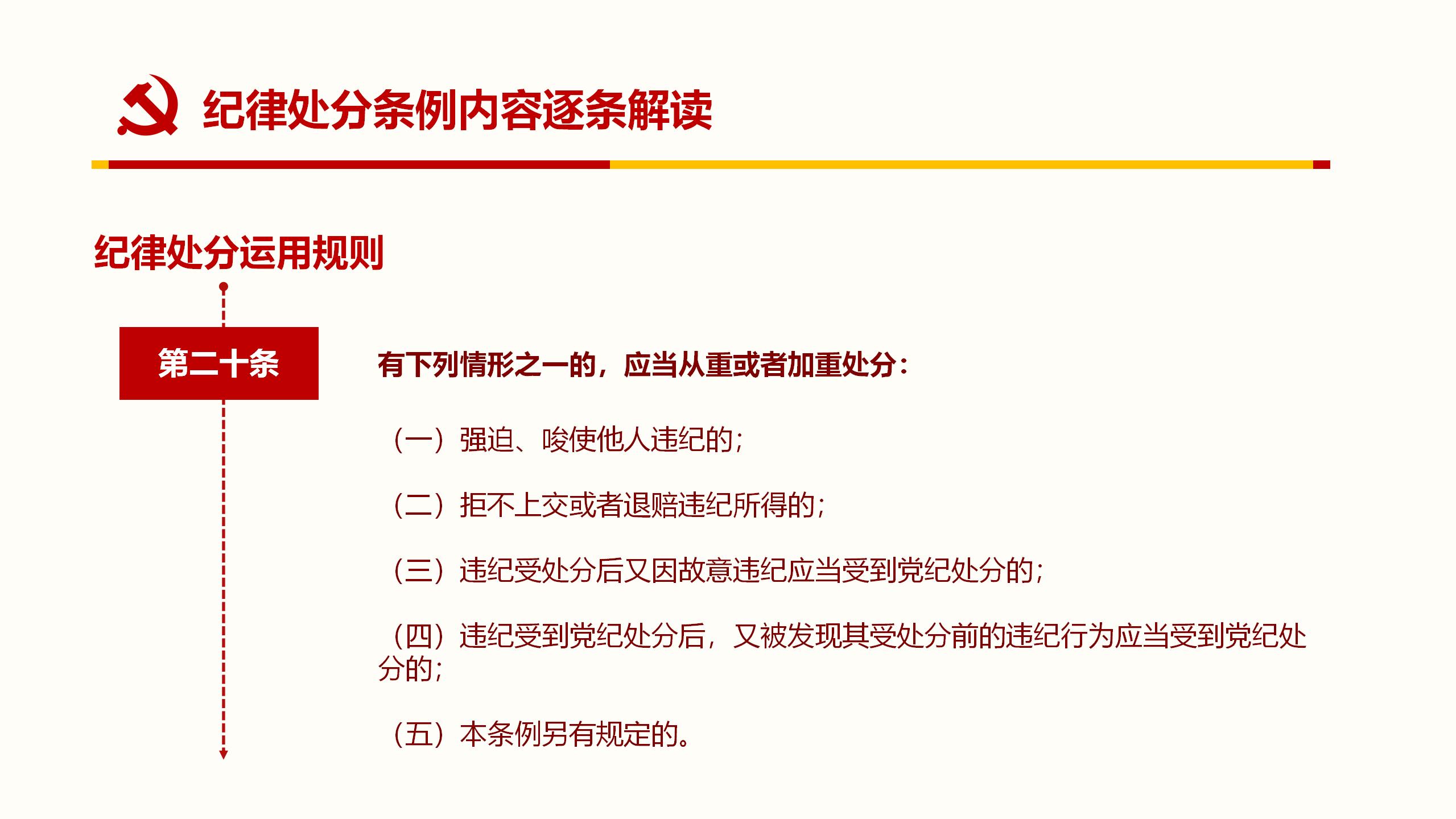 纪律处分条例PPT38