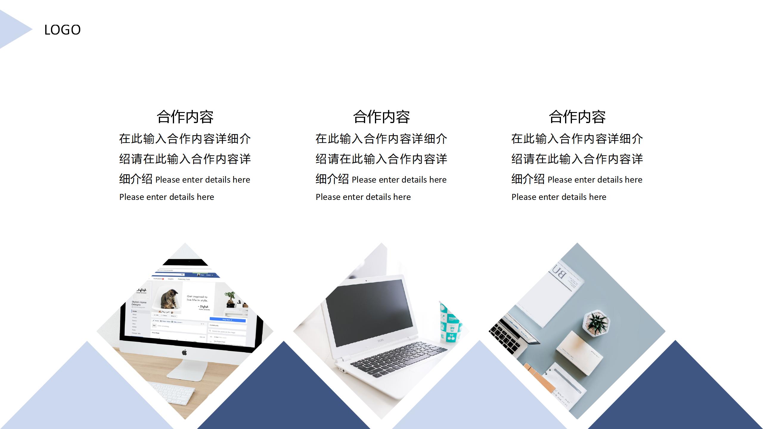 公司介绍通用PPT模板16