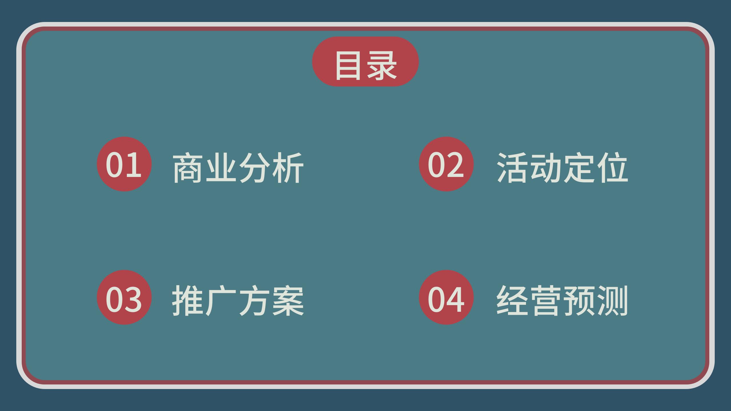 商超营销策划项目PPT模板2