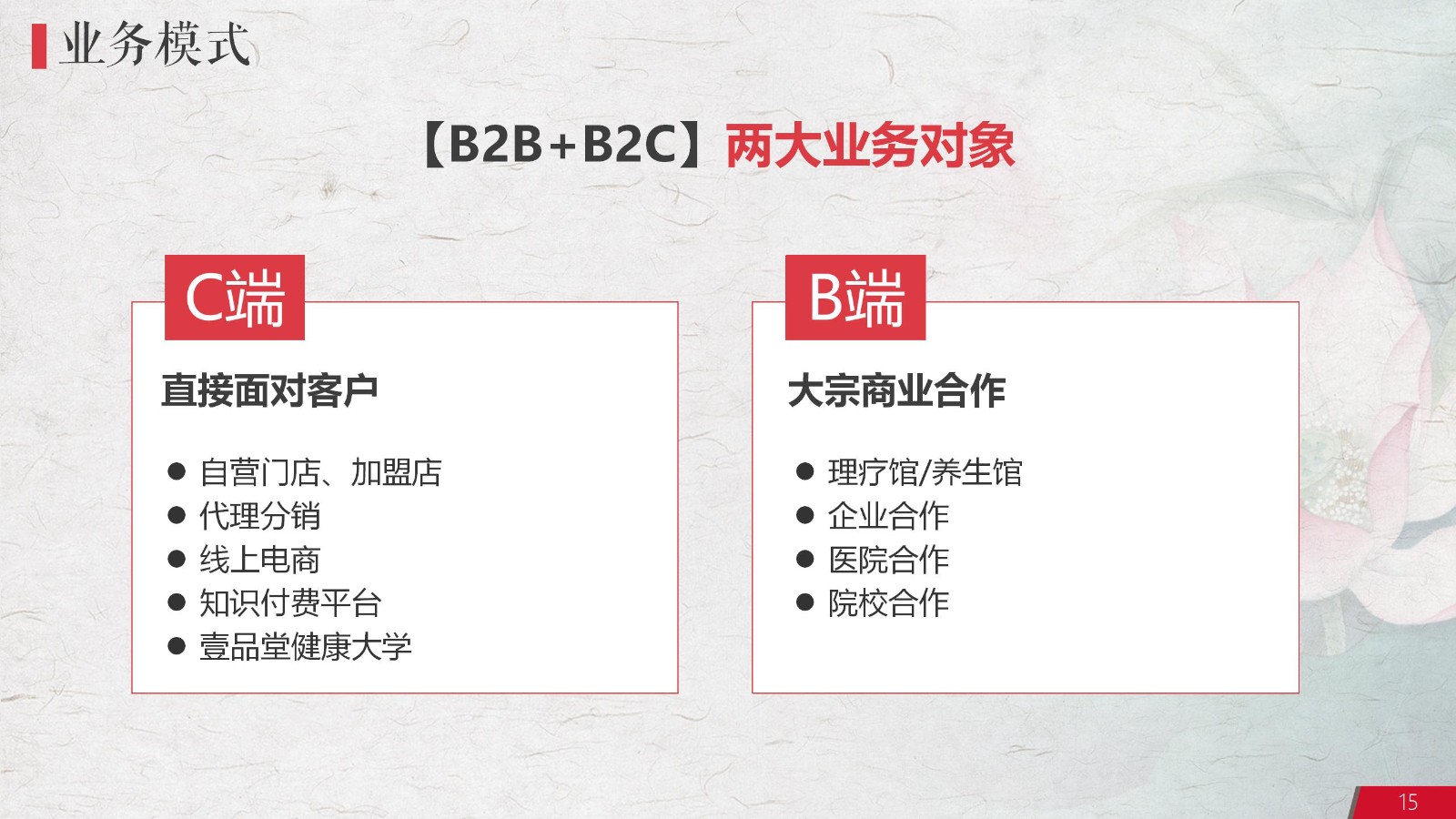 中医药养生保健项目PPT策划15