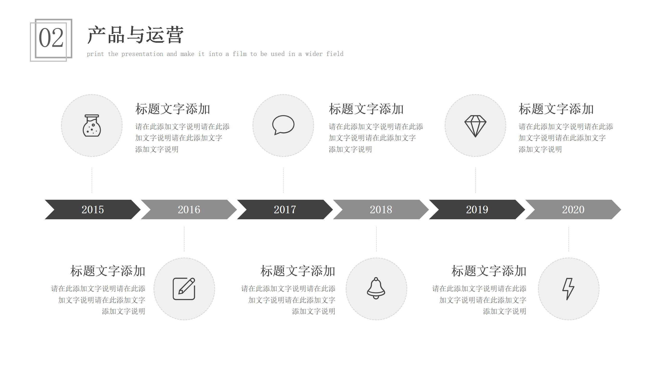 简约ppt模板免费下载