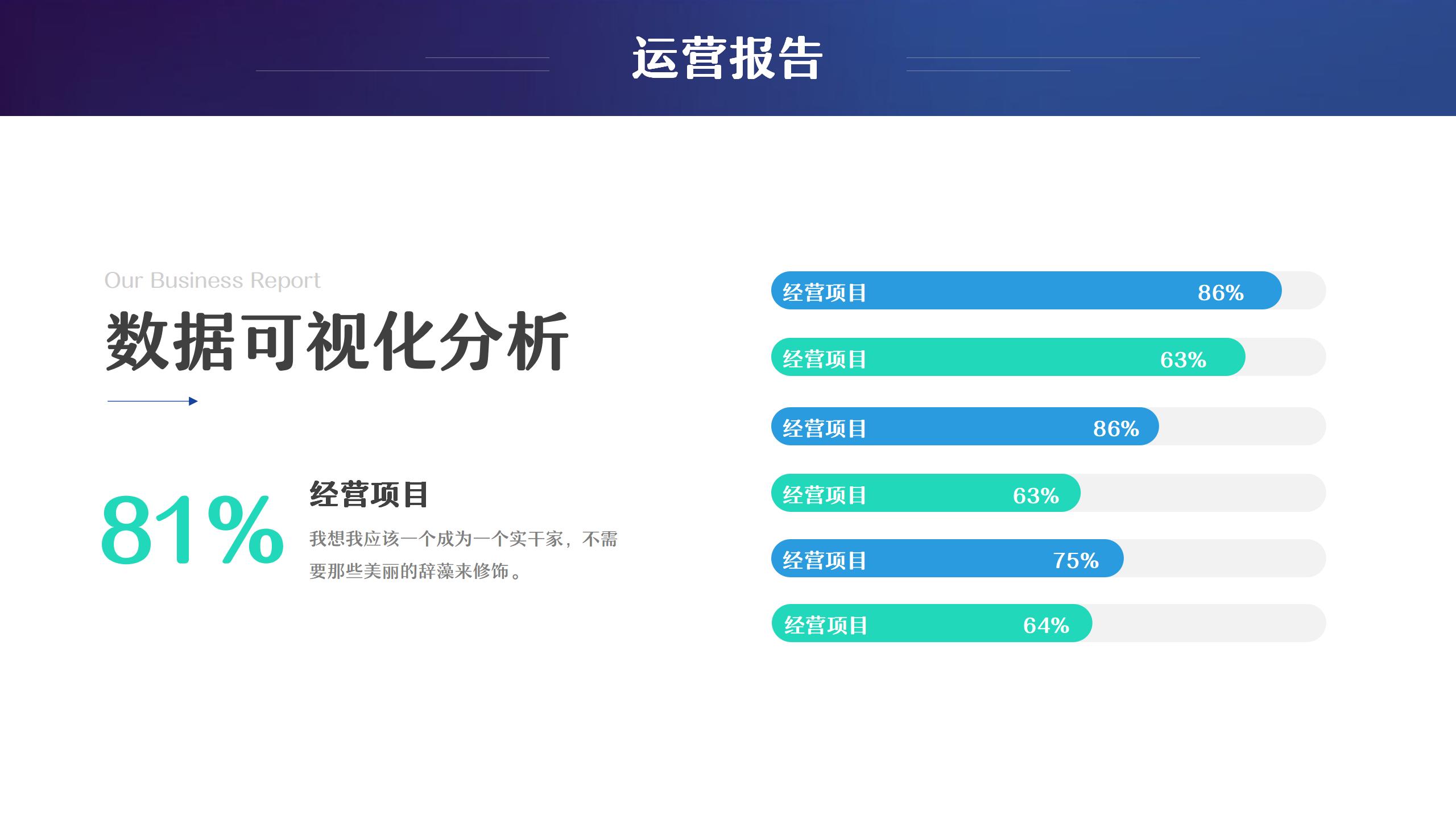 数据分析运营报告PPT8