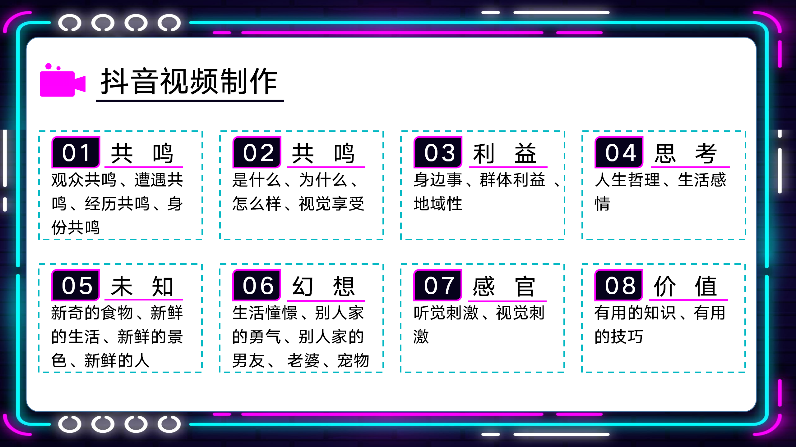 抖音运营策划PPT方案模板11