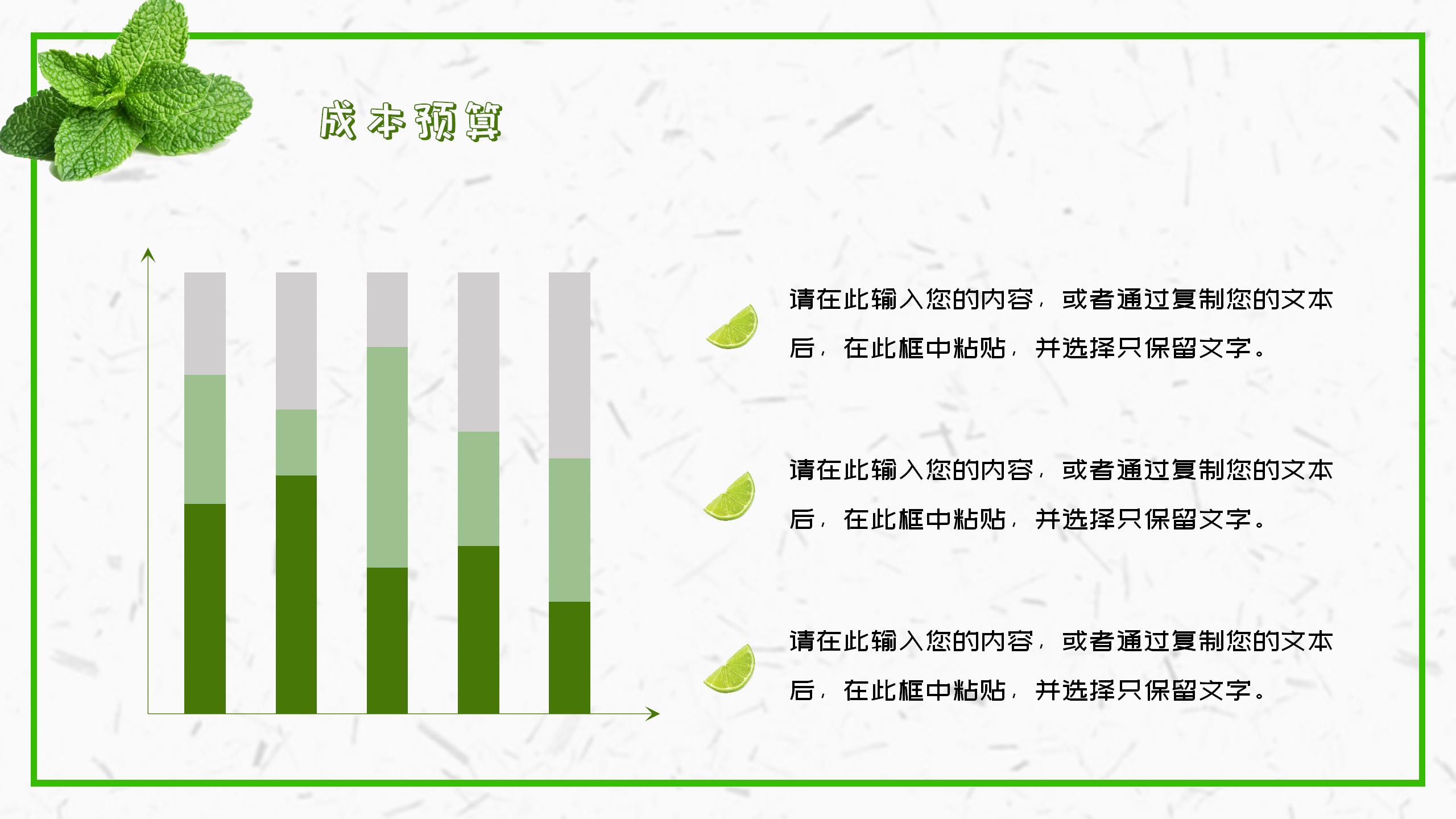 小清新风格活动策划PPT20