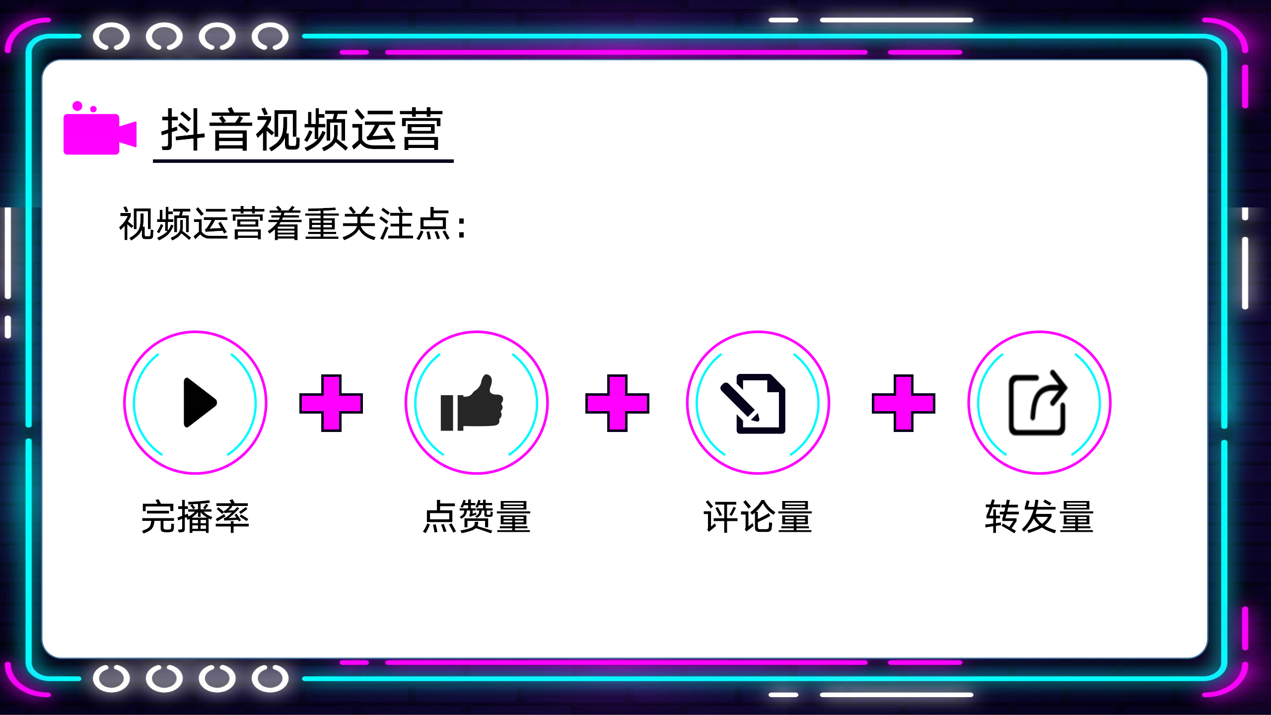 抖音运营策划PPT方案模板13