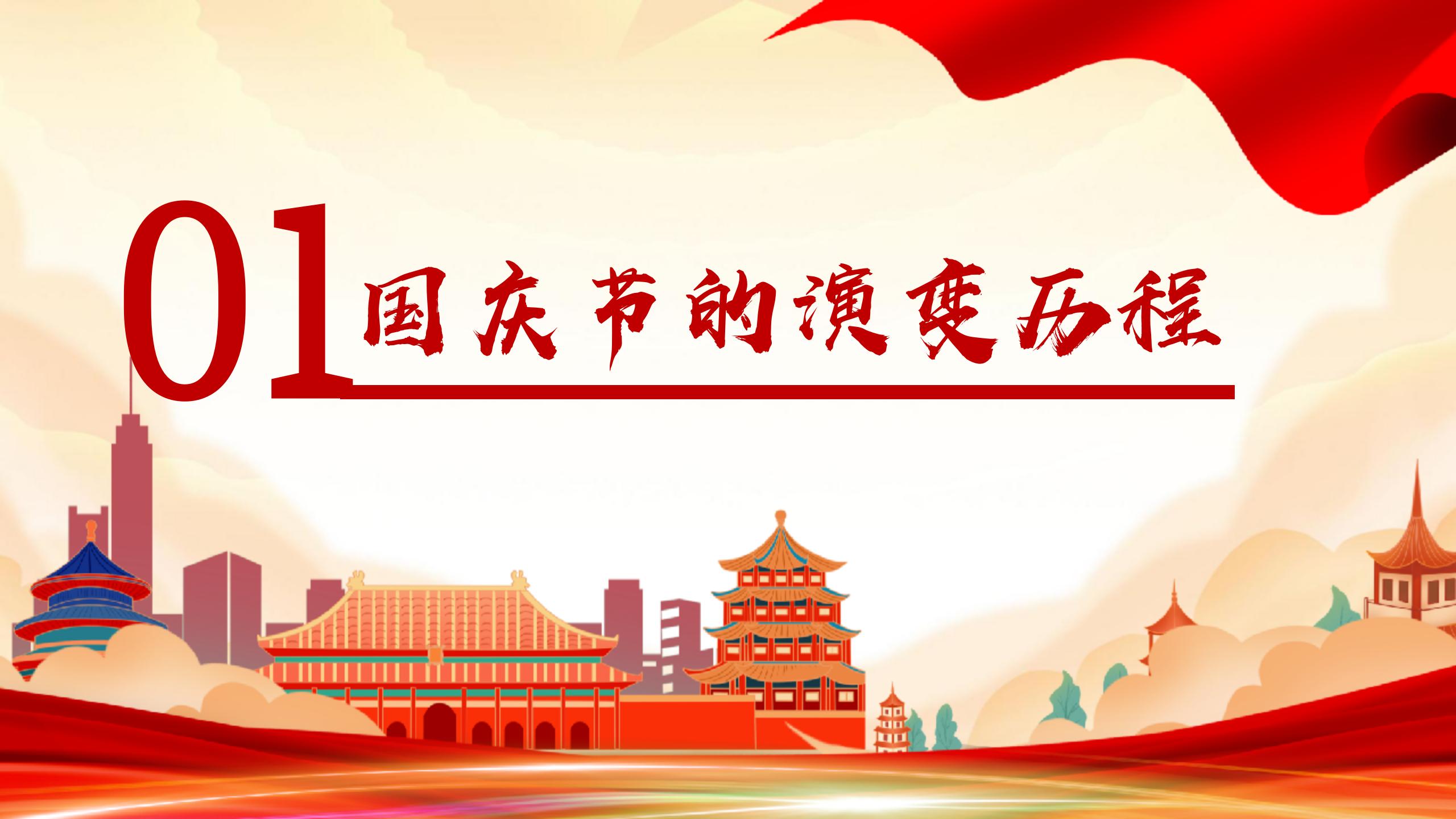 国庆节党政党建主题宣传活动PPT3