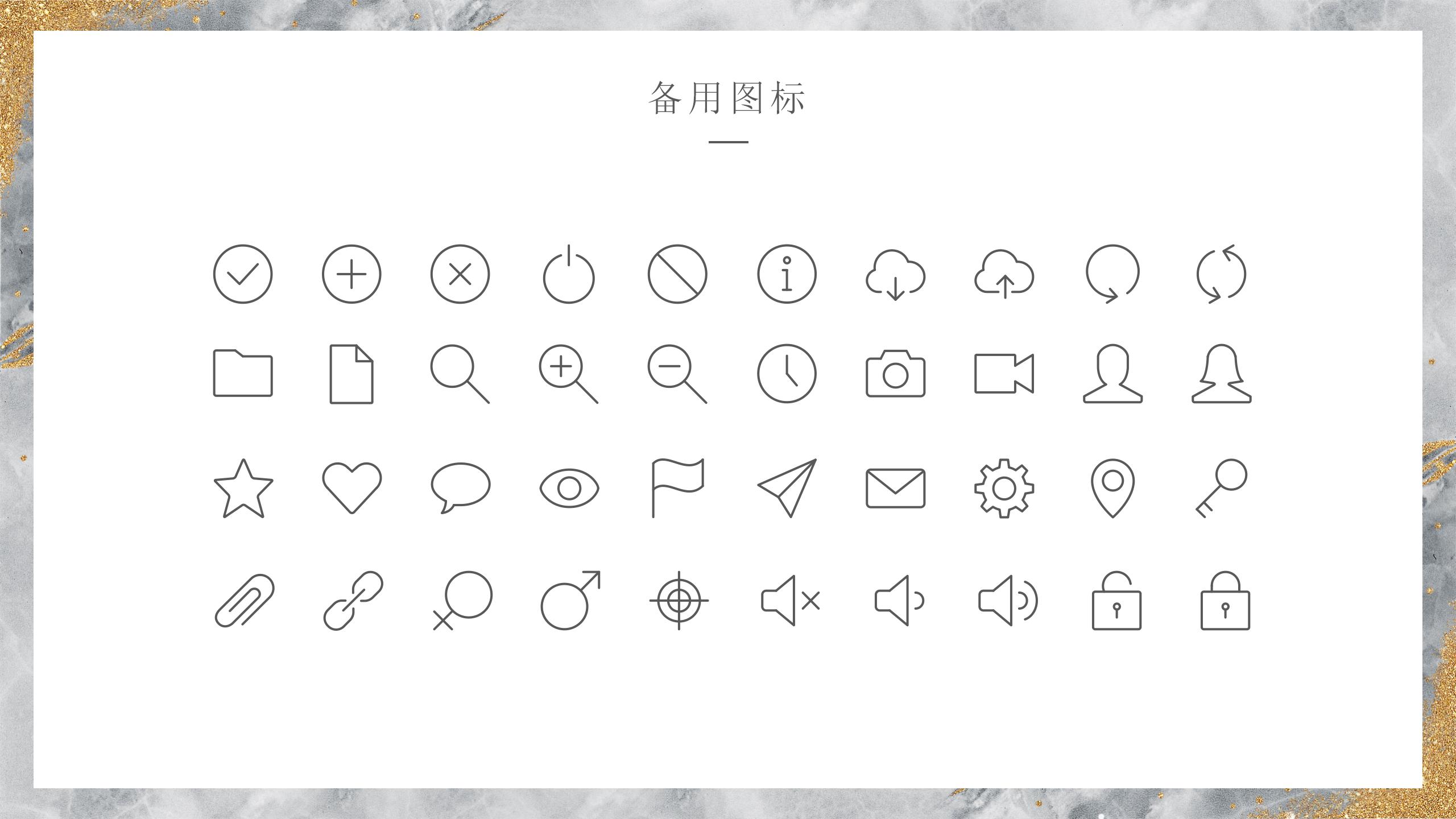 奢华金色调活动策划方案PPT21