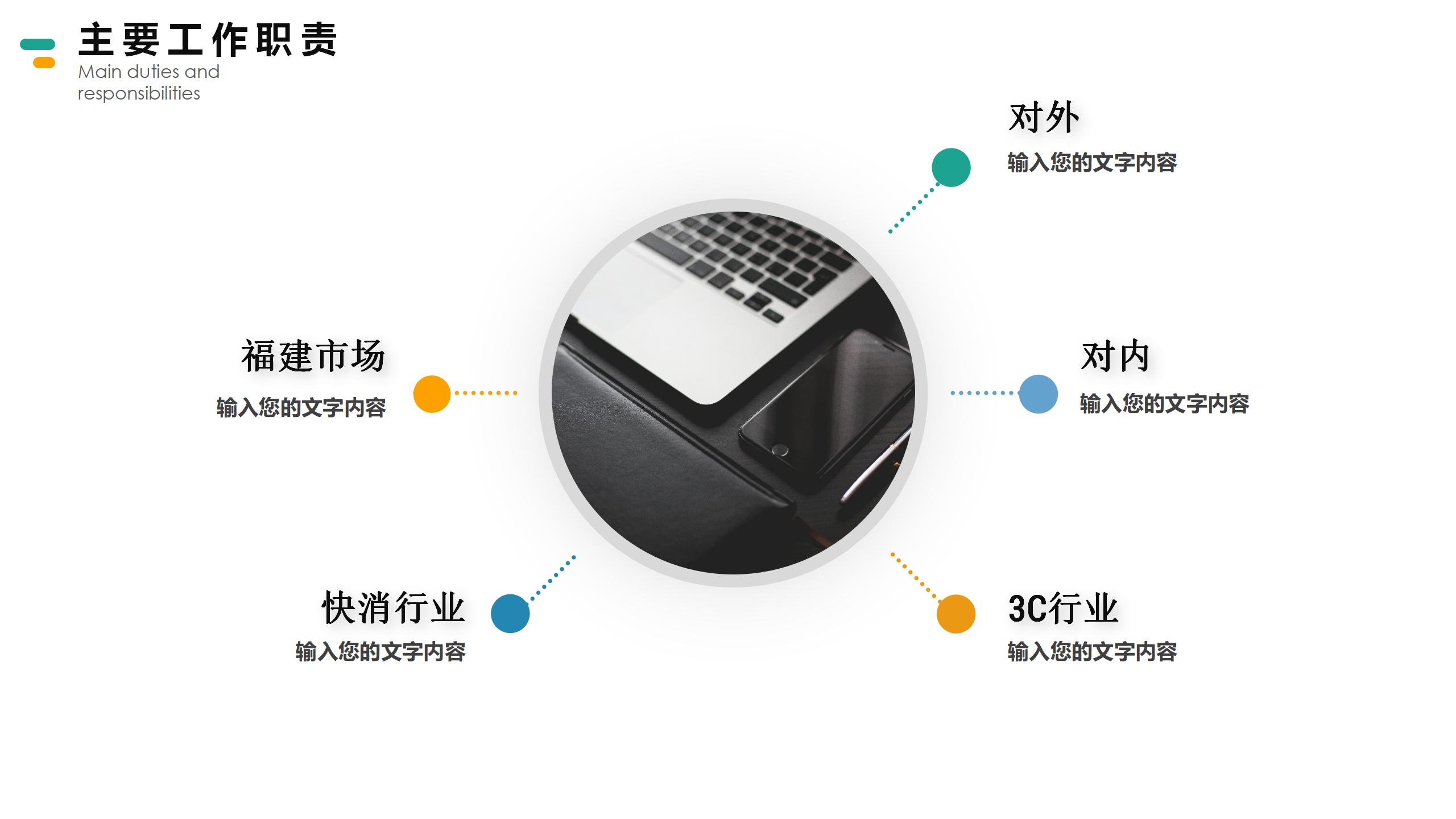 商务述职竞聘报告PPT模板6