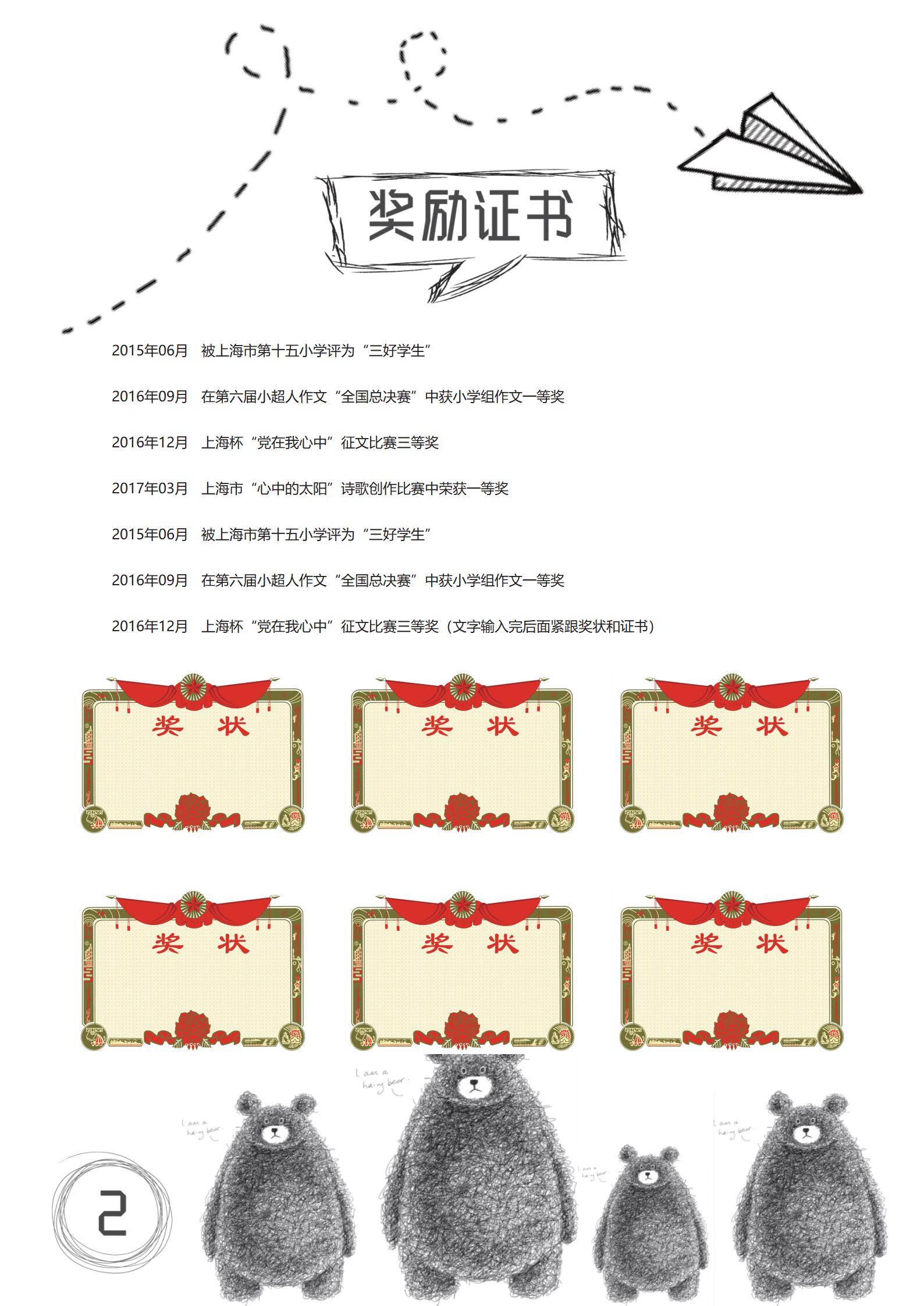 MX-0964信用评级分析师专业简历模板/