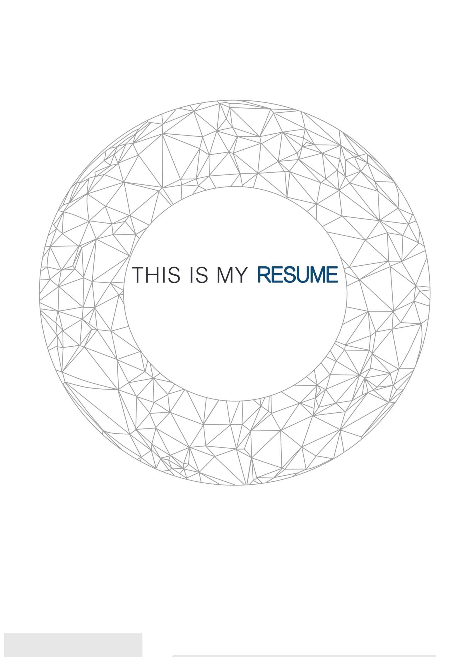 MX-2411财务教学转行简历模板/